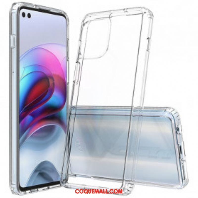 Coque Moto G100 Transparente Coins Renforcés