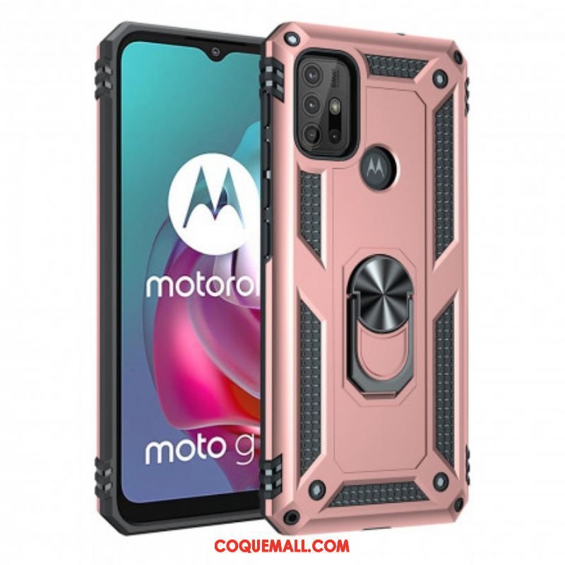 Coque Moto G30 / Moto G10 Anneau Premium