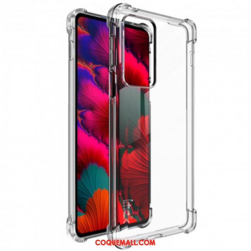 Coque Motorola Edge 20 Pro Transparente avec Film Écran IMAK