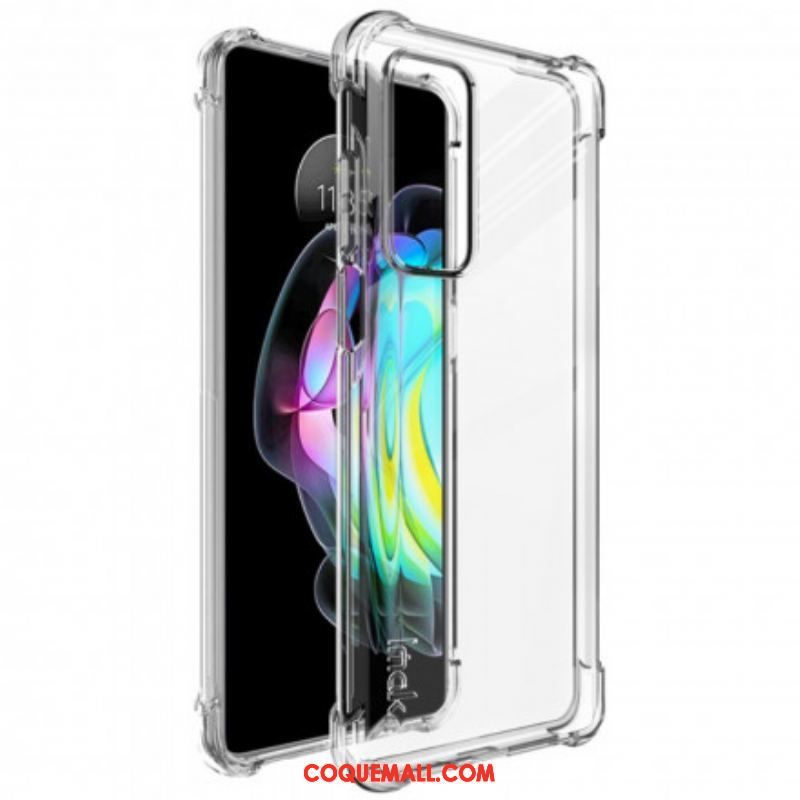 Coque Motorola Edge 20 Transparente avec Film Écran IMAK