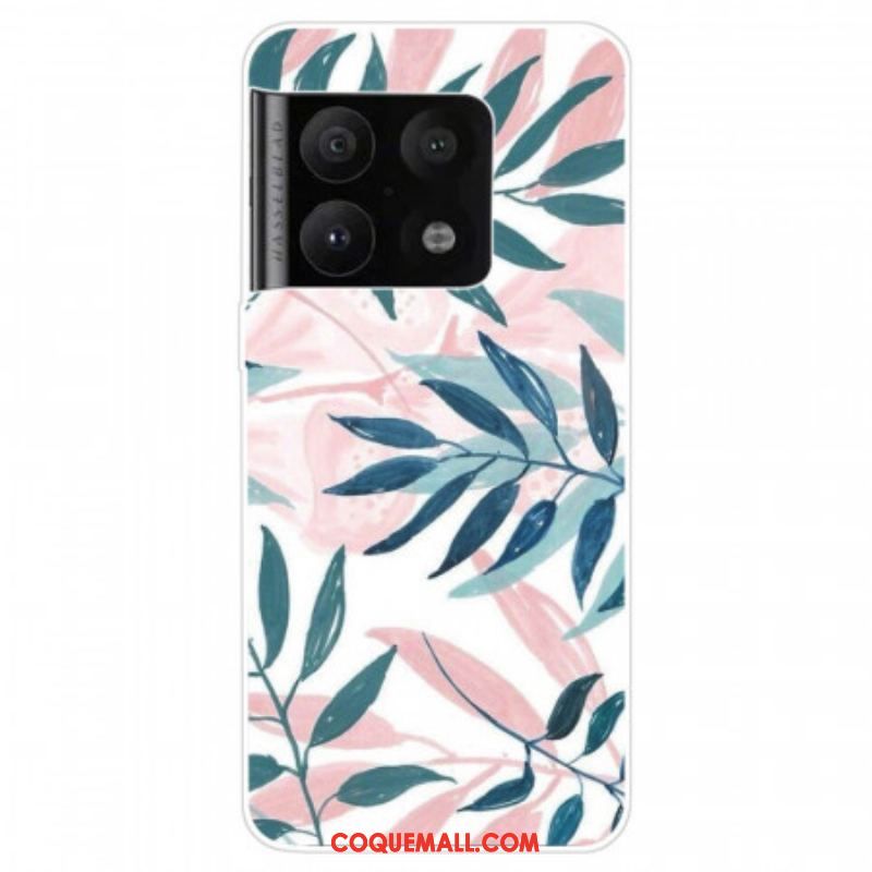 Coque OnePlus 10 Pro 5G Feuilles