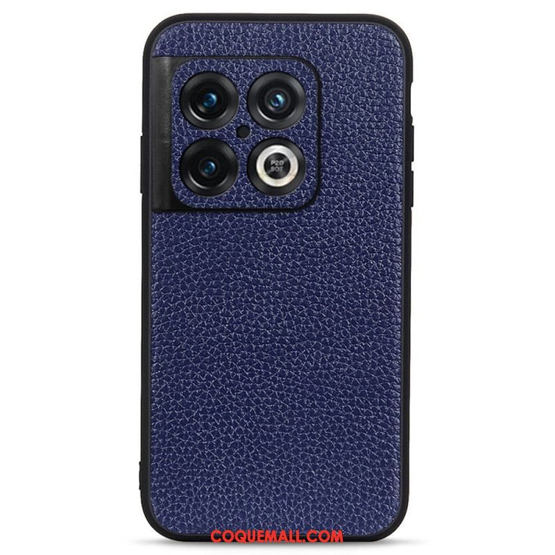 Coque OnePlus 10 Pro 5G Hybride Véritable Cuir