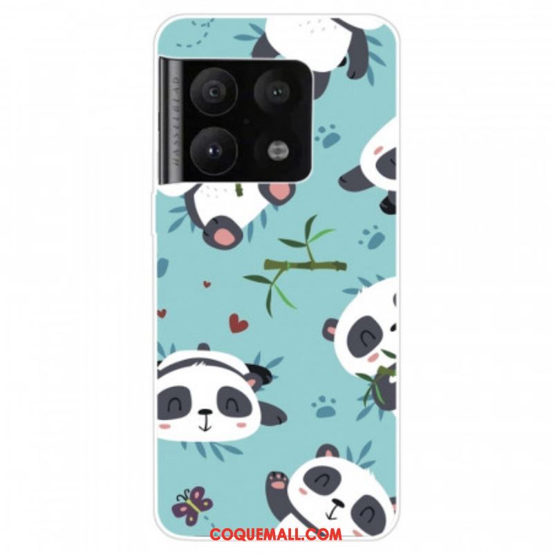 Coque OnePlus 10 Pro 5G Tas de Pandas