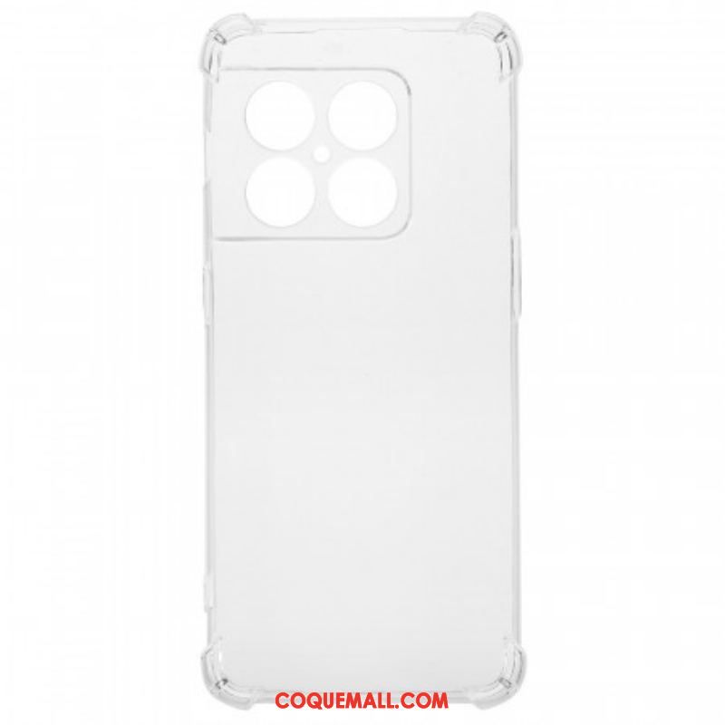 Coque OnePlus 10 Pro 5G Transparente Coins Renforcés