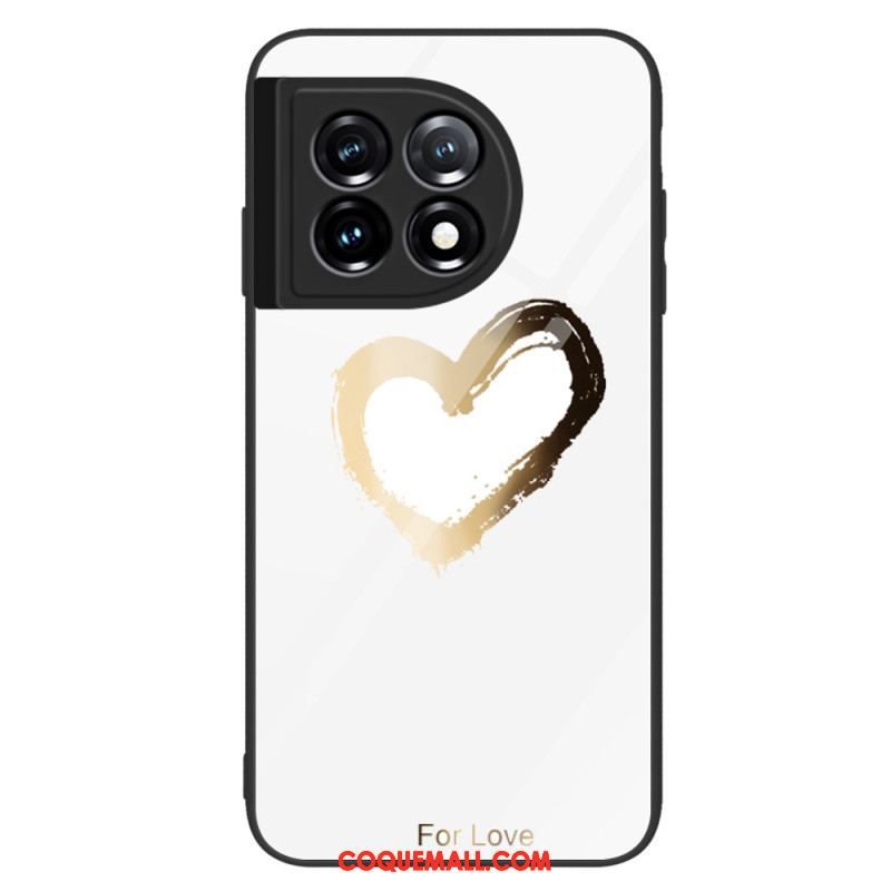 Coque OnePlus 11 5G Verre Trempé Coeur