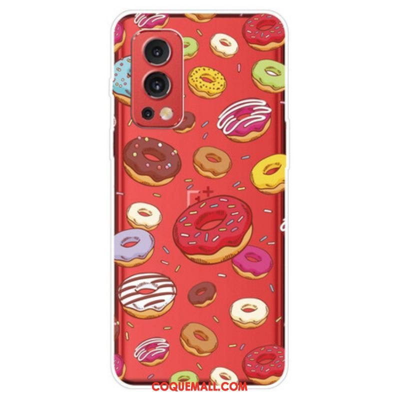 Coque OnePlus Nord 2 5G Love Donuts