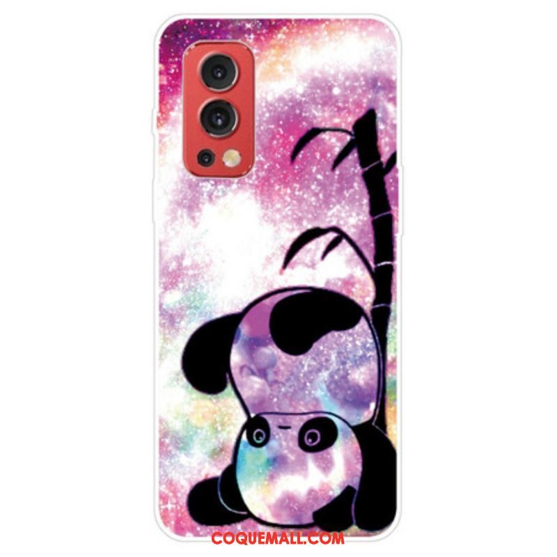 Coque OnePlus Nord 2 5G Panda et Bambou