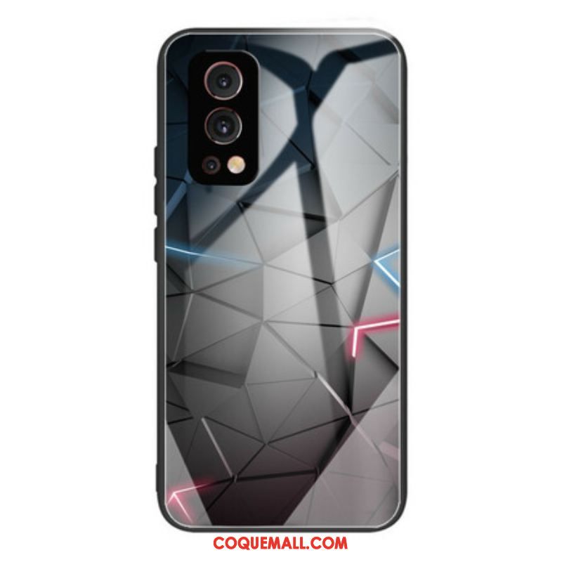 Coque OnePlus Nord 2 5G Verre Trempé Géométrie