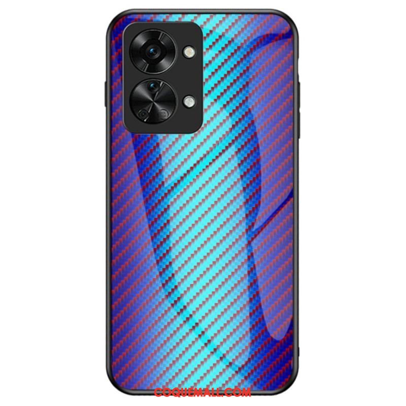 Coque OnePlus Nord 2T 5G Verre Trempé Fibre Carbone