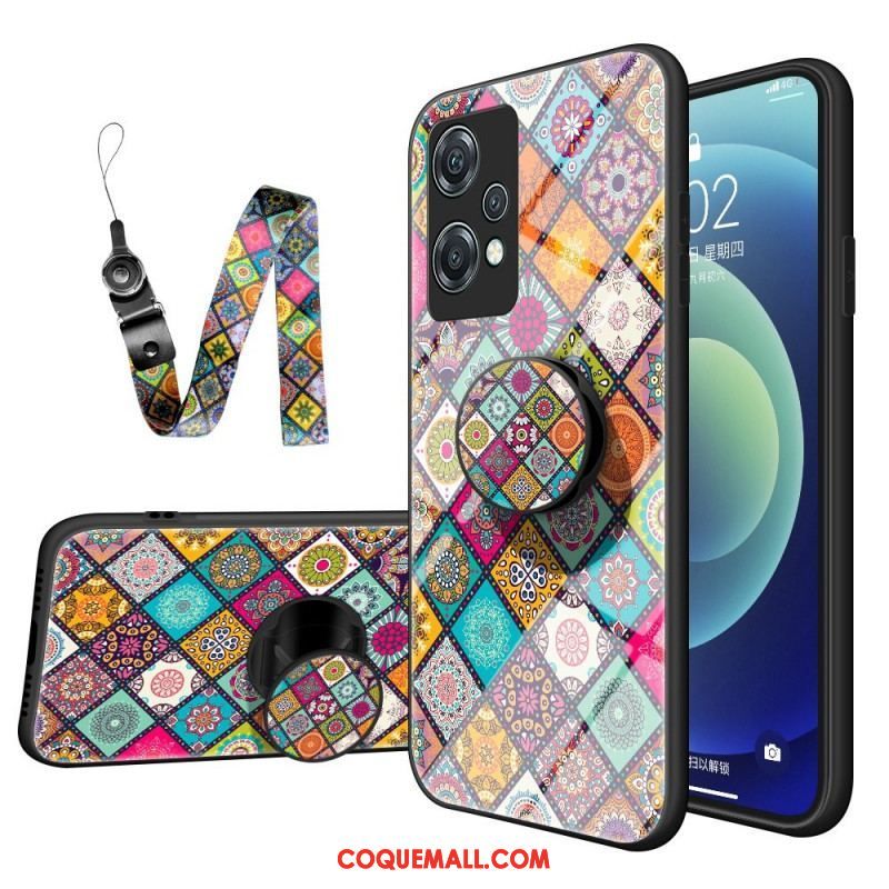 Coque OnePlus Nord CE 2 Lite 5G Support Magnétique Patchwork