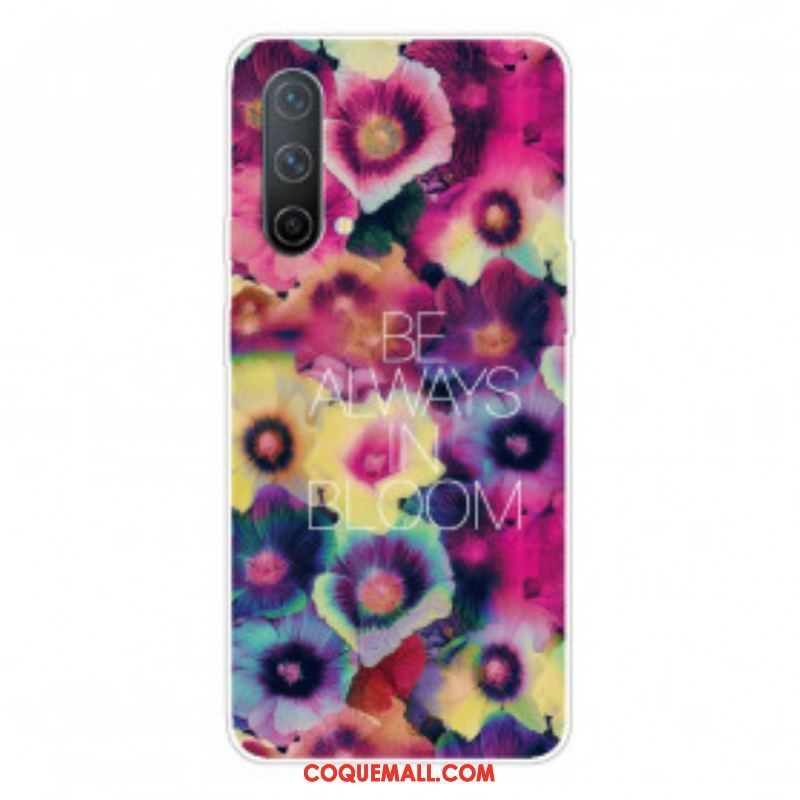 Coque OnePlus Nord CE 5G Be Always in Bloom