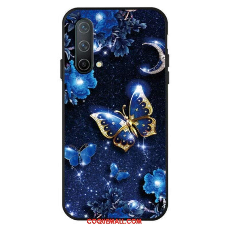 Coque OnePlus Nord CE 5G Papillon D'Or