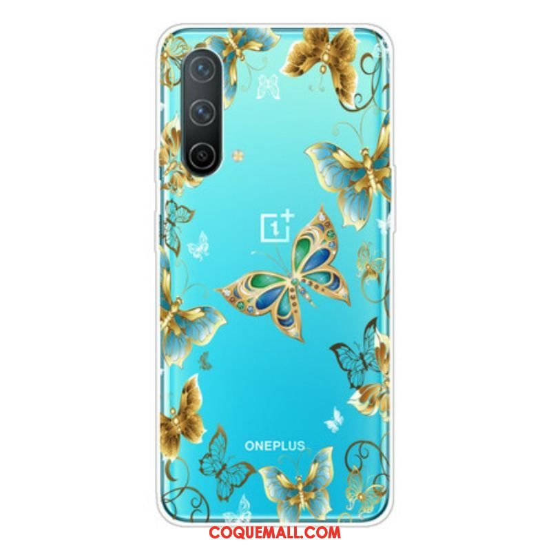 Coque OnePlus Nord CE 5G Papillons Design