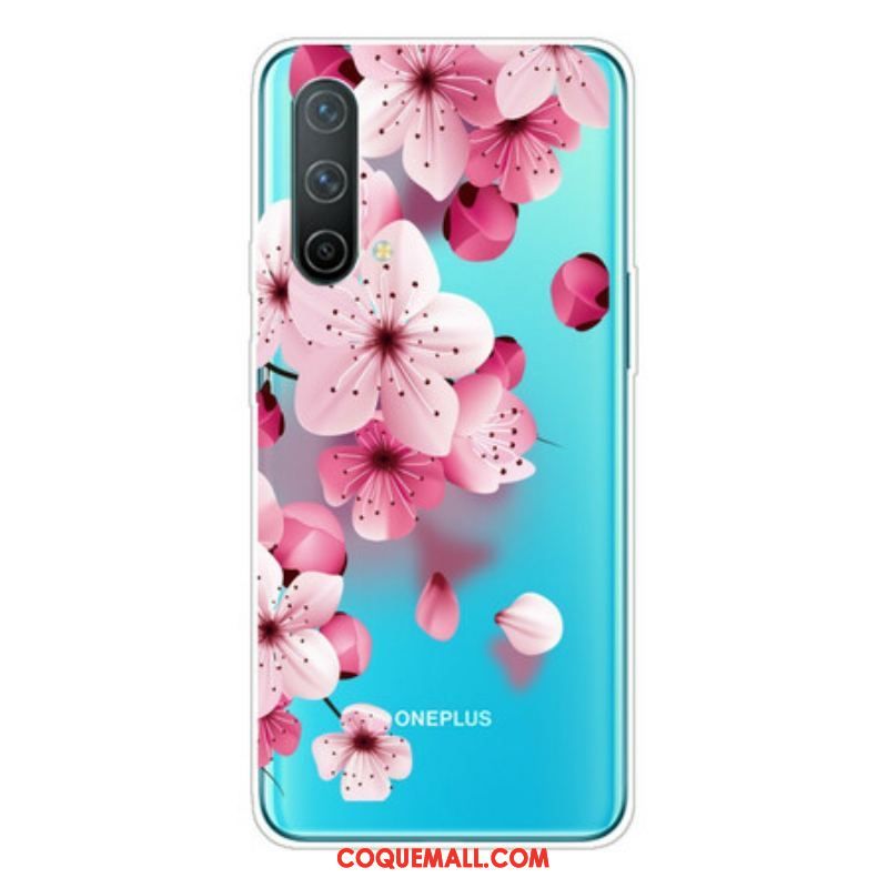 Coque OnePlus Nord CE 5G Petites Fleurs Roses