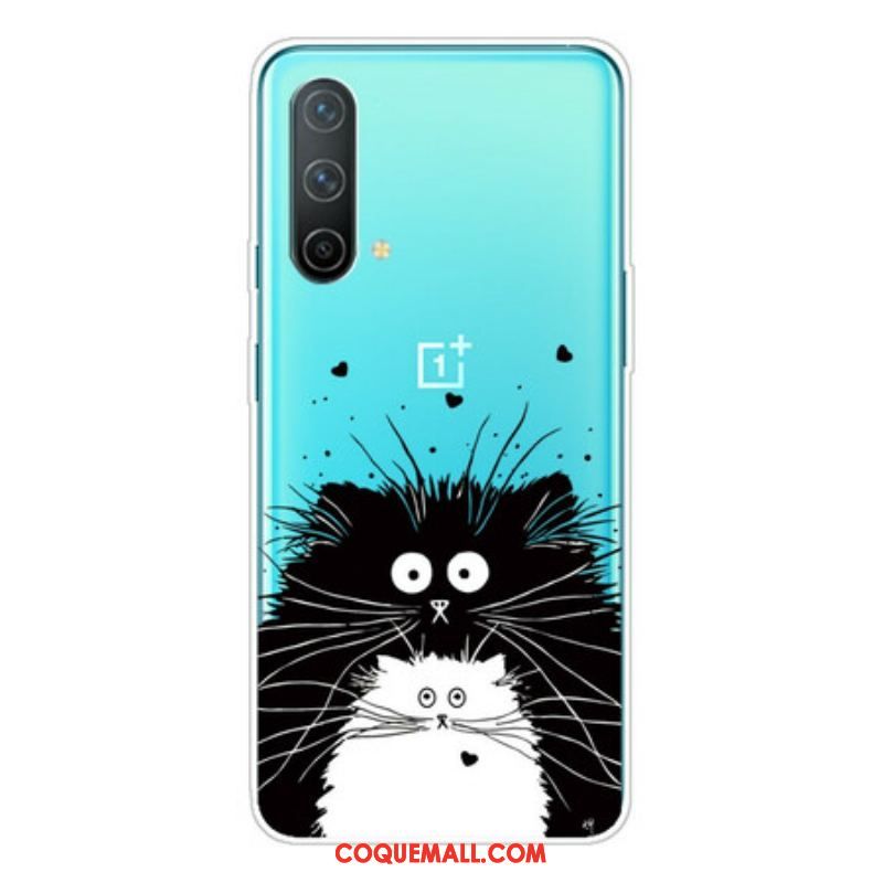 Coque OnePlus Nord CE 5G Regarde les Chats