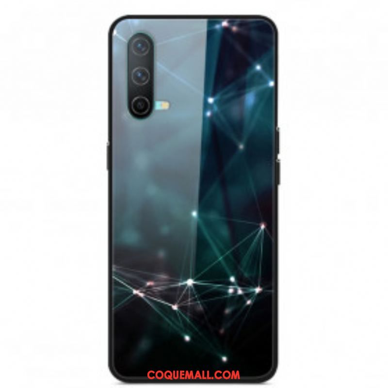 Coque OnePlus Nord CE 5G Verre Trempé Couleurs Abstraites