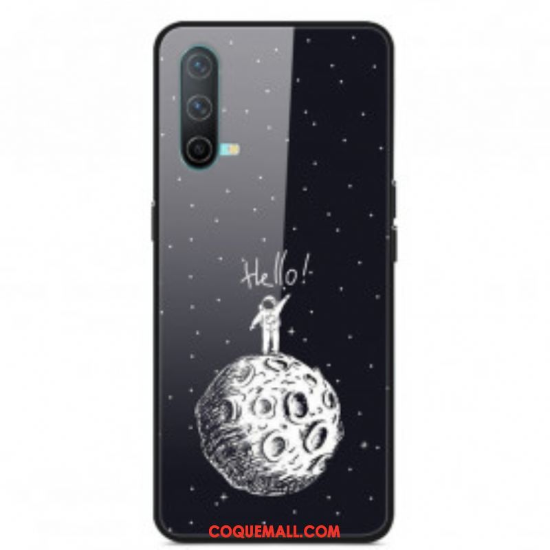 Coque OnePlus Nord CE 5G Verre Trempé Lune Hello