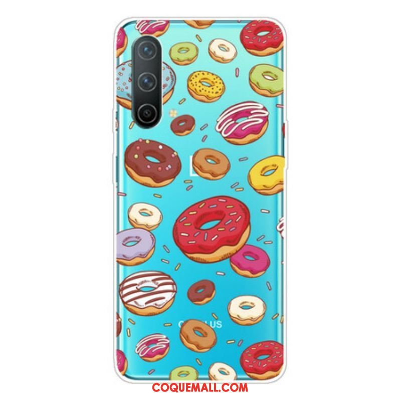 Coque OnePlus Nord CE 5G love Donuts