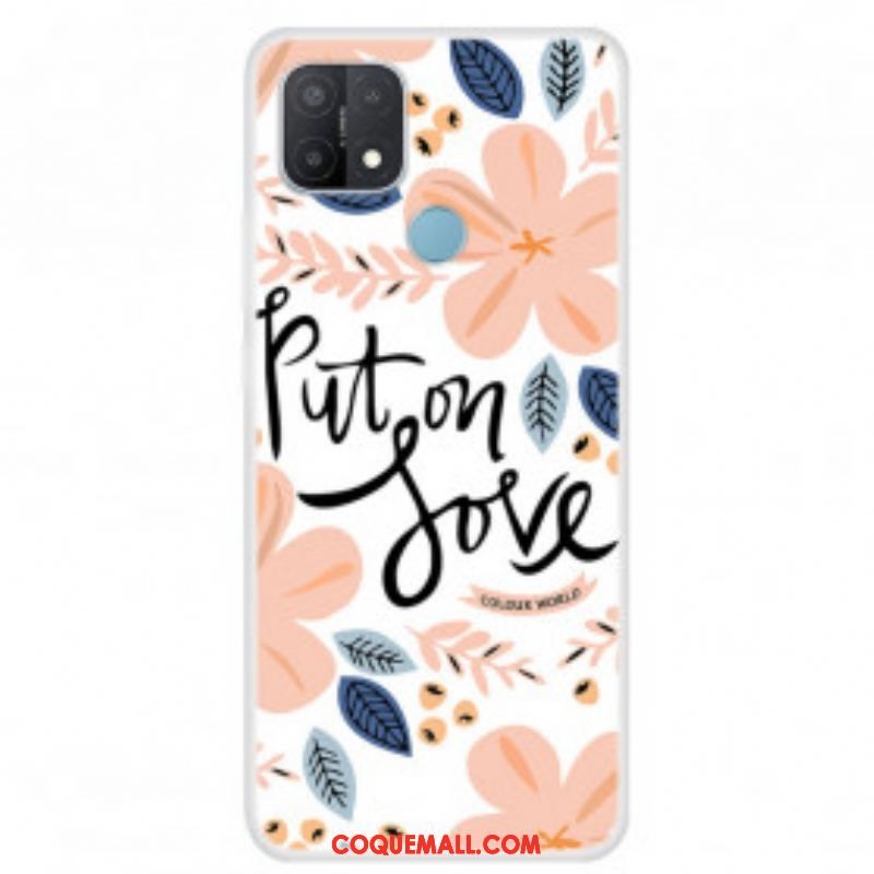 Coque Oppo A15 Put On Love