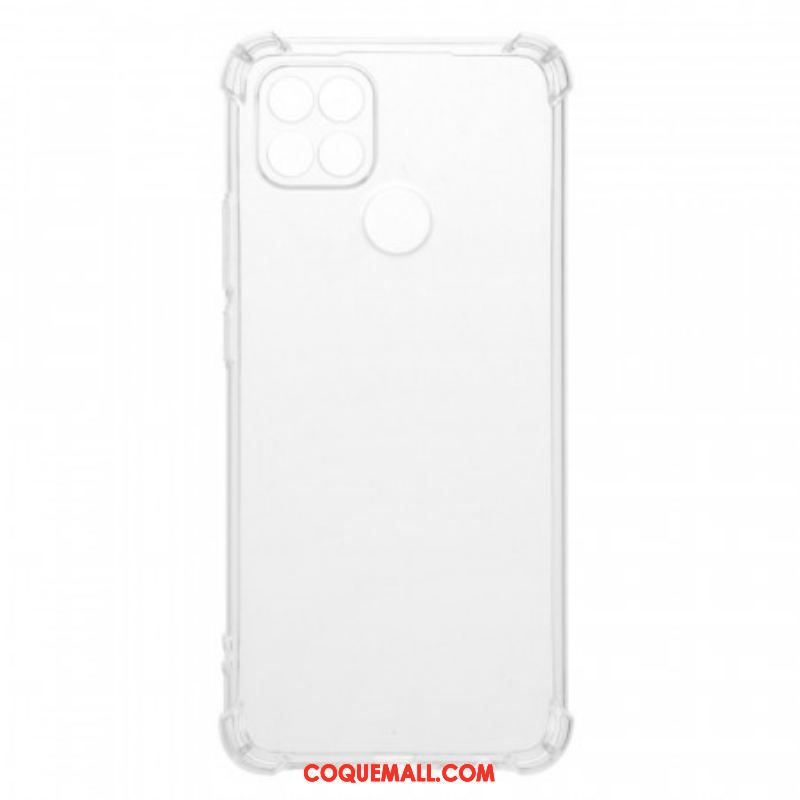 Coque Oppo A15 Transparente Coins Renforcés