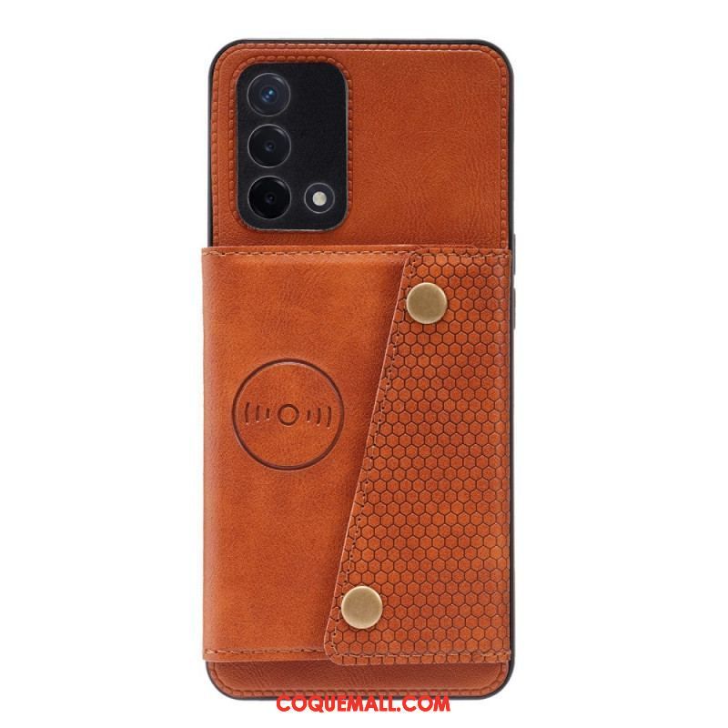 Coque Oppo A74 4G Portefeuille à Snap