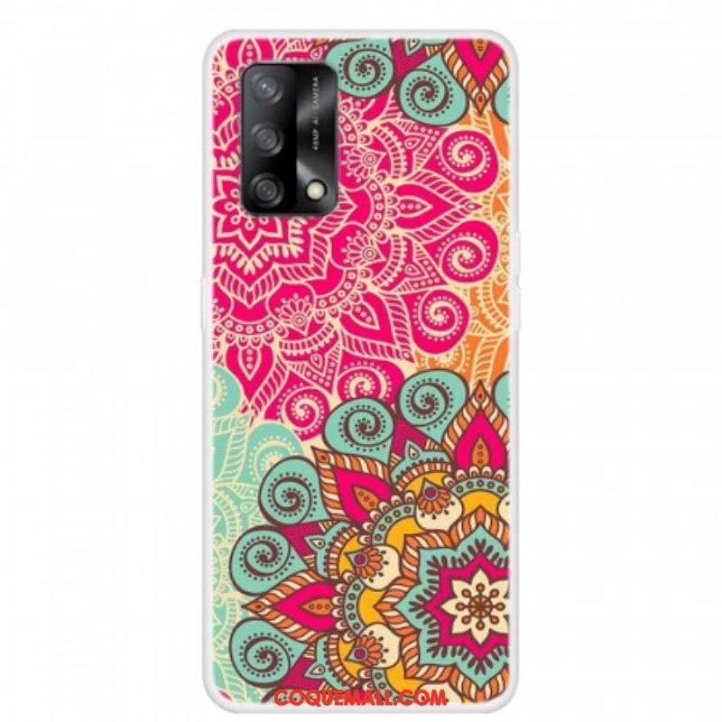 Coque Oppo A74 4G Tendance Mandala