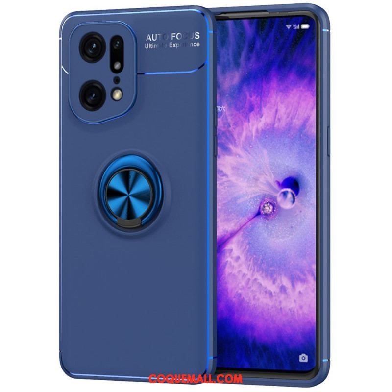 Coque Oppo Find X5 Pro Anneau Rotatif