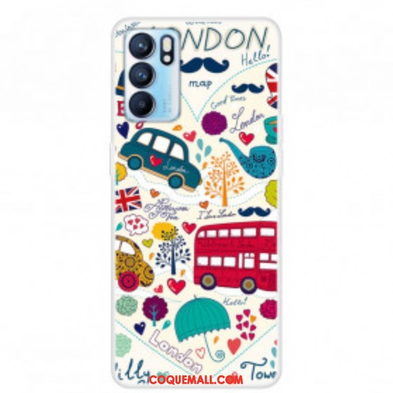 Coque Oppo Reno 6 5G London Life