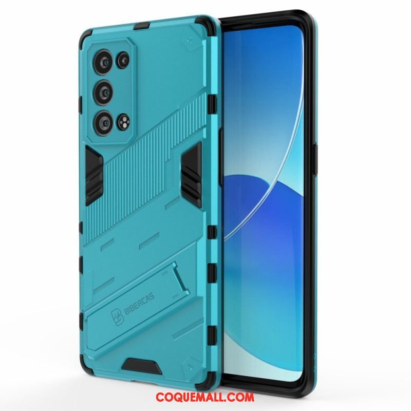 Coque Oppo Reno 6 Pro 5G Ultra Résistante avec Support Amovible