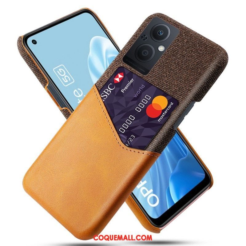 Coque Oppo Reno 8 Lite Porte-Cartes