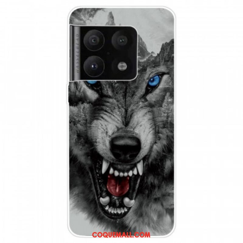 Coque Samsung Galaxy A02s Loup Féroce