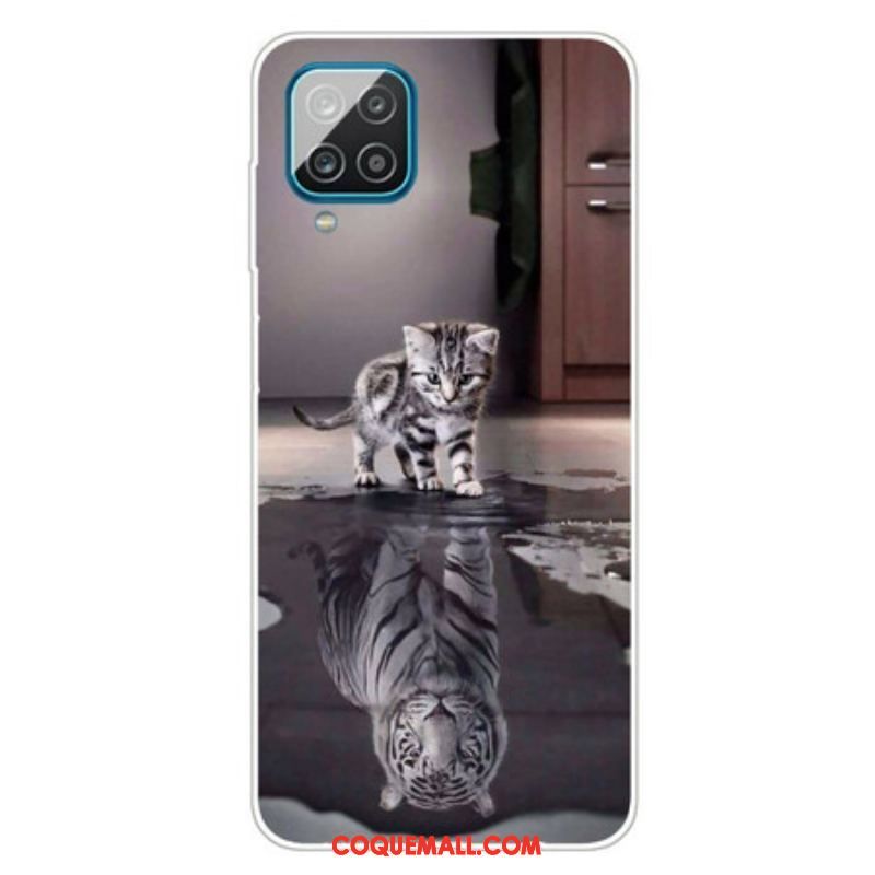 Coque Samsung Galaxy A12 / M12 Ernest le Tigre