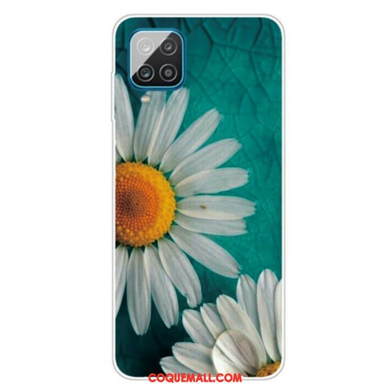 Coque Samsung Galaxy A12 / M12 Marguerite