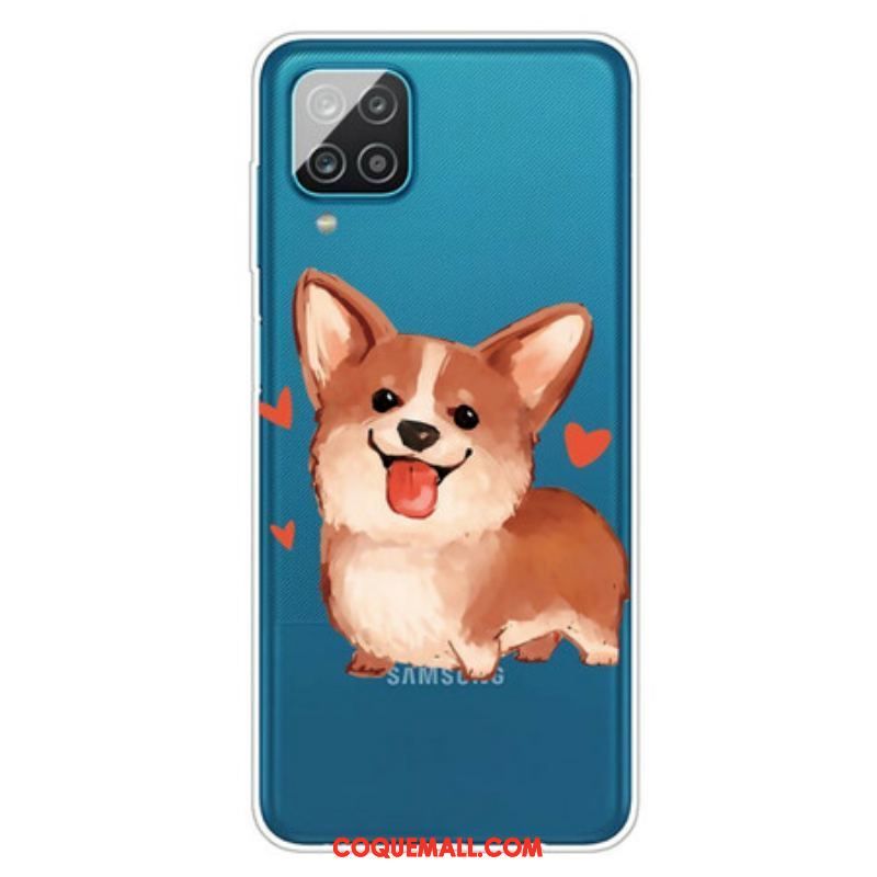 Coque Samsung Galaxy A12 / M12 Mon Petit Chien