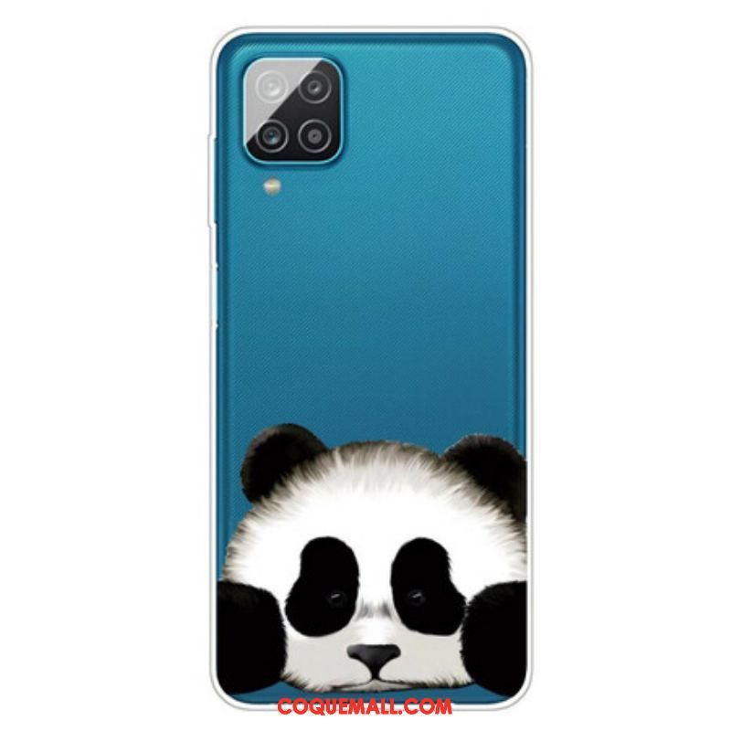 Coque Samsung Galaxy A12 / M12 Transparente Panda