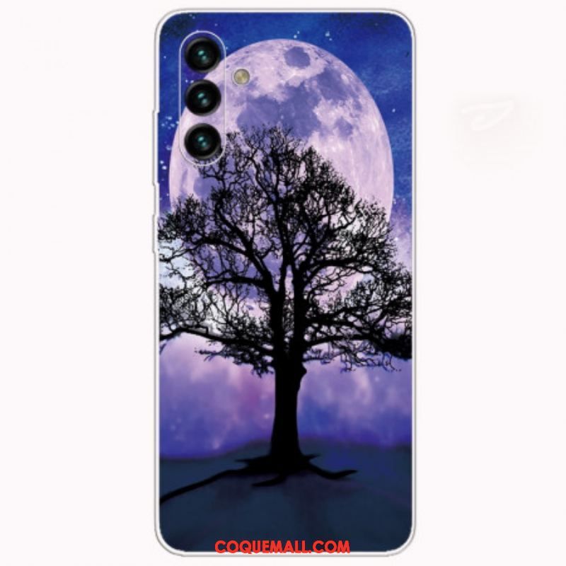 Coque Samsung Galaxy A13 5G / A04s Arbre et Lune