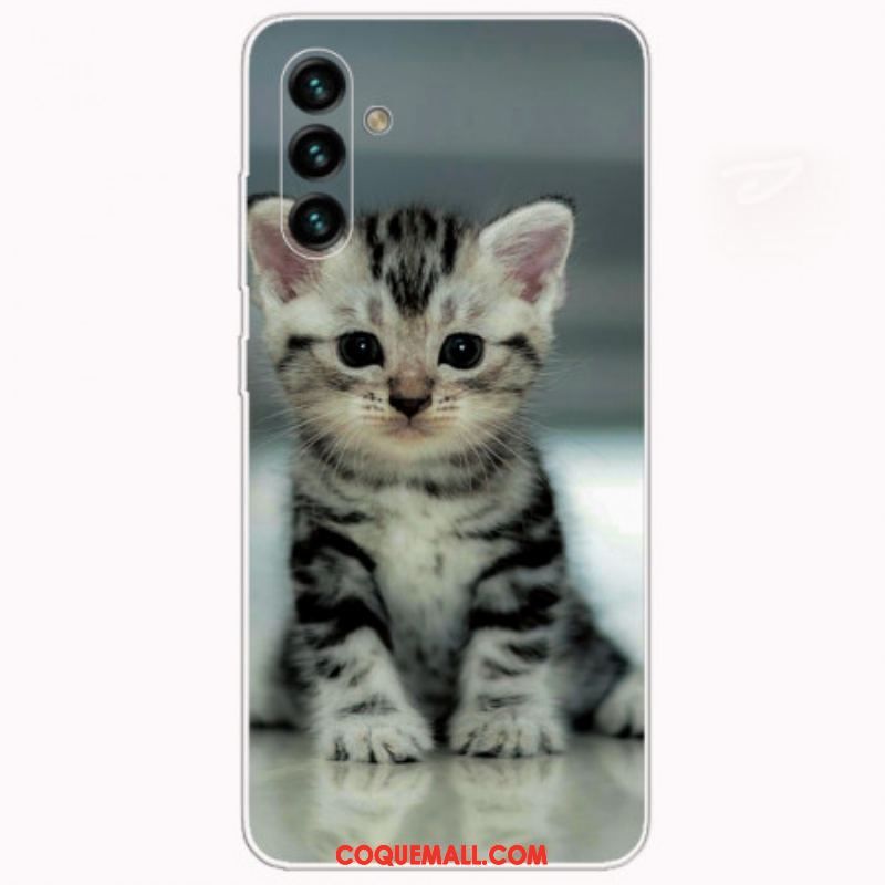 Coque Samsung Galaxy A13 5G / A04s Chaton Chaton