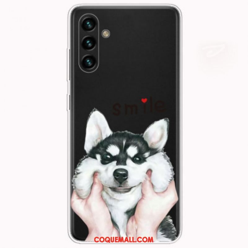 Coque Samsung Galaxy A13 5G / A04s Smile Dog