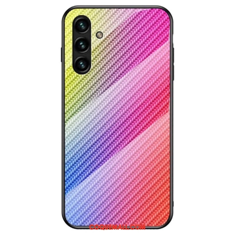 Coque Samsung Galaxy A13 5G / A04s Verre Trempé Fibre Carbone