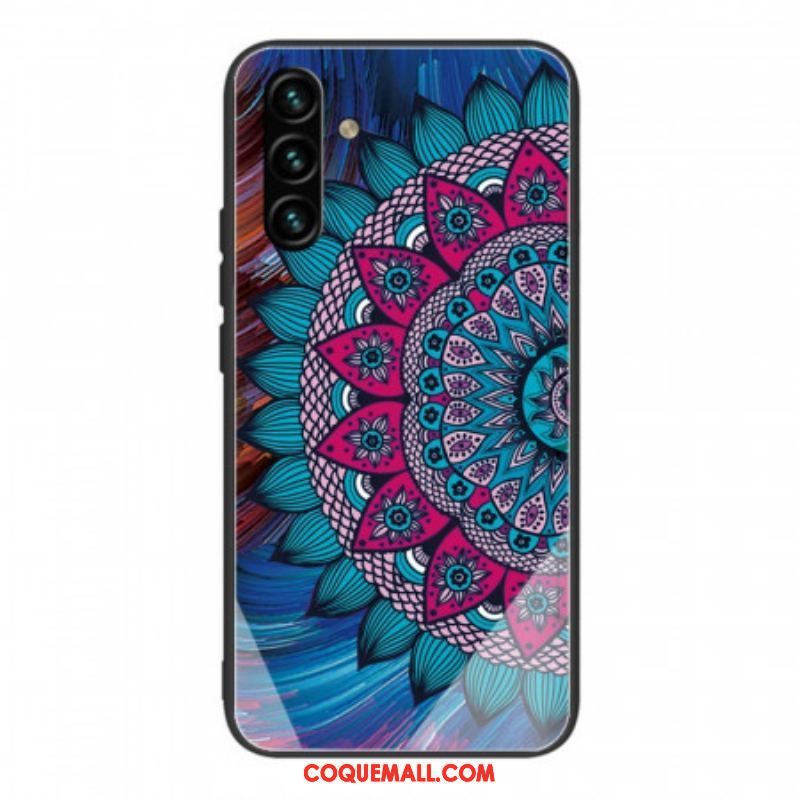 Coque Samsung Galaxy A13 5G / A04s Verre Trempé Mandala