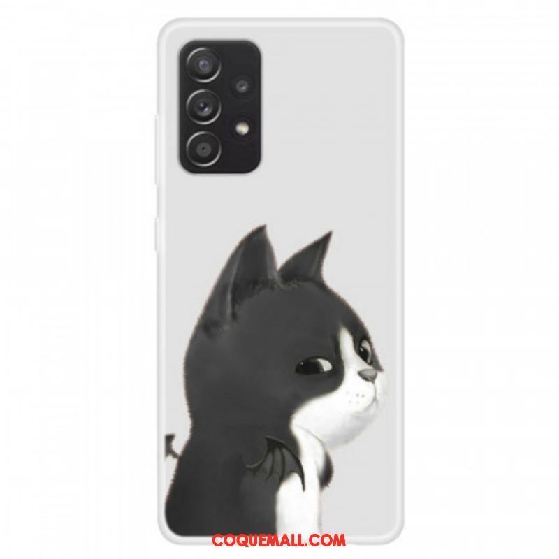 Coque Samsung Galaxy A13 Devil Cat