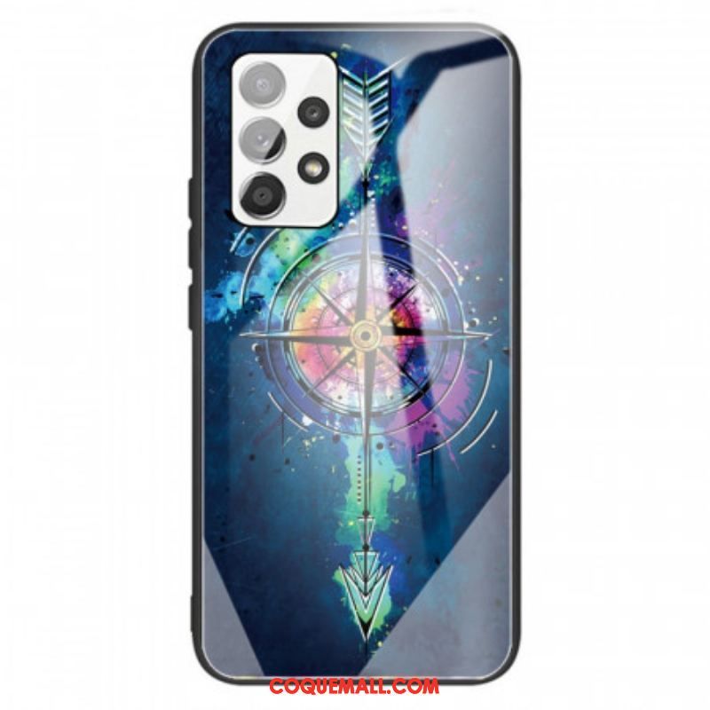 Coque Samsung Galaxy A13 Verre Trempé Flèche