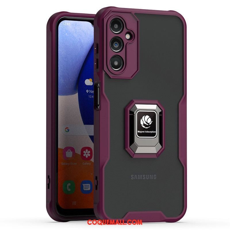 Coque Samsung Galaxy A14 5G / A14 Anneau-Support Métal