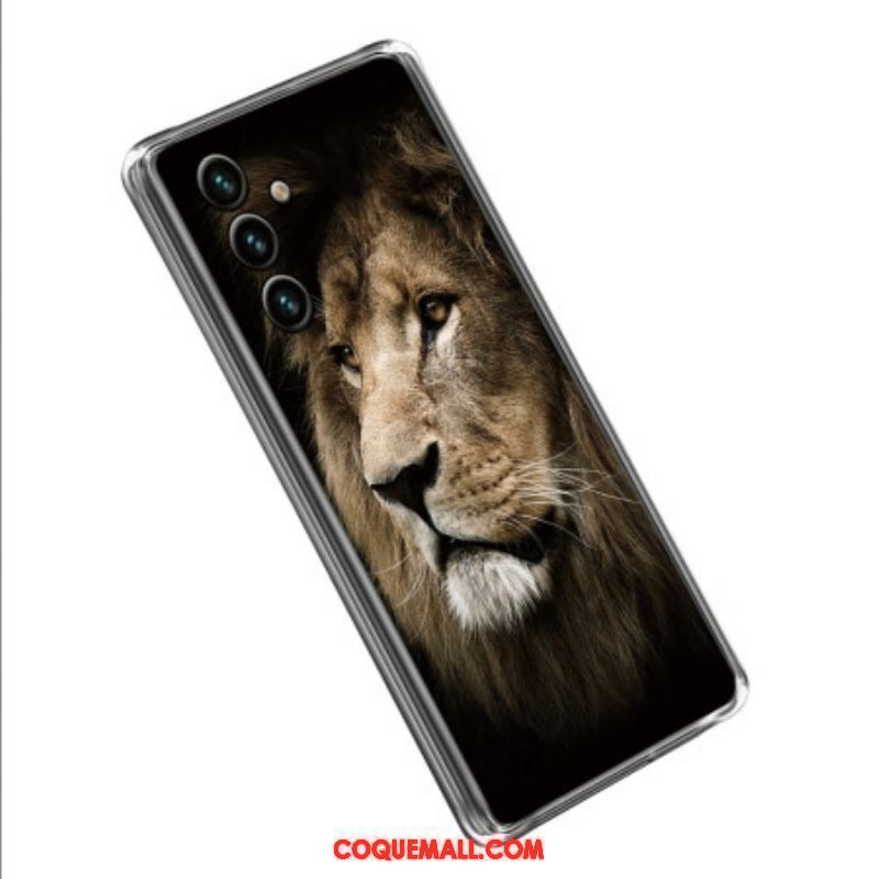 Coque Samsung Galaxy A14 5G / A14 Silicone Lion