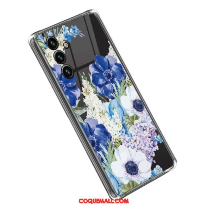 Coque Samsung Galaxy A14 5G / A14 Transparente Végétale