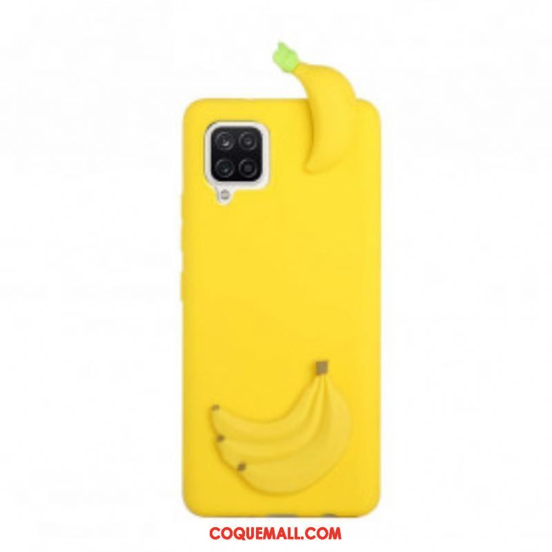 Coque Samsung Galaxy A42 5G Banane 3D