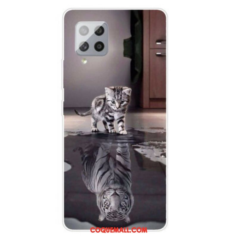 Coque Samsung Galaxy A42 5G Ernest le Tigre