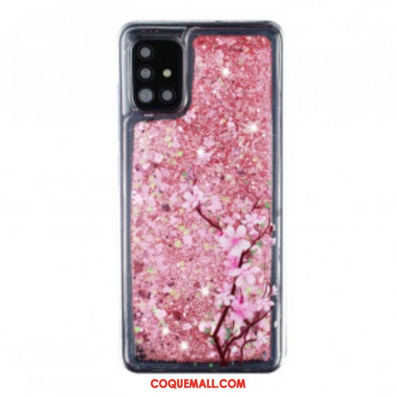 Coque Samsung Galaxy A52 4G / A52 5G / A52s 5G Arbre Paillettes