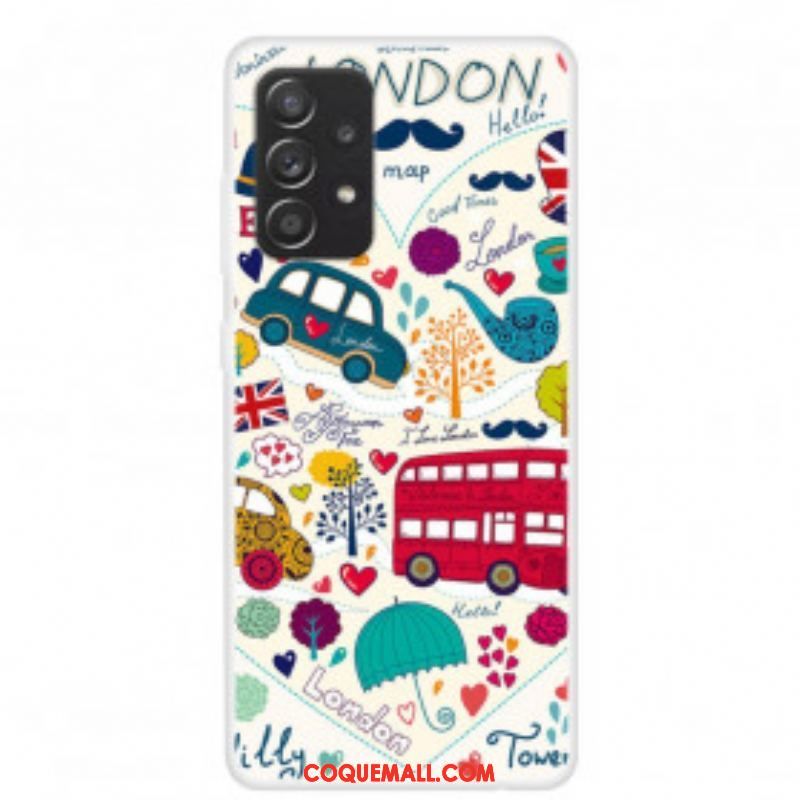 Coque Samsung Galaxy A52 4G / A52 5G / A52s 5G London Life