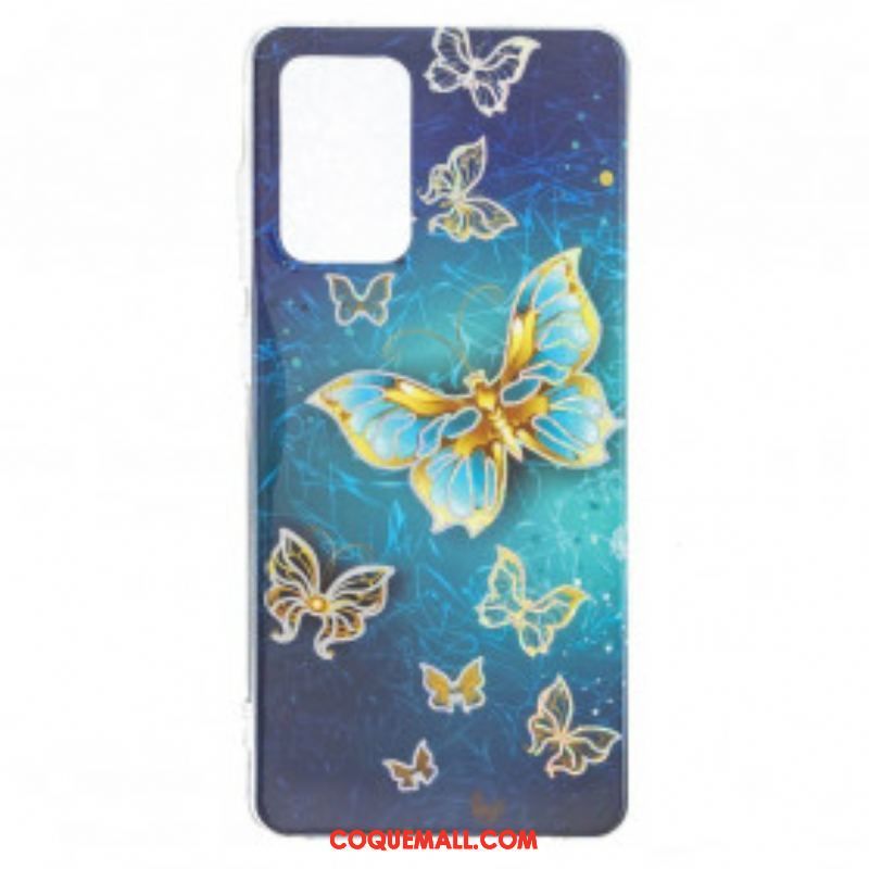 Coque Samsung Galaxy A52 4G / A52 5G / A52s 5G Papillons Design